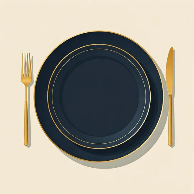 Appetizer plate rental