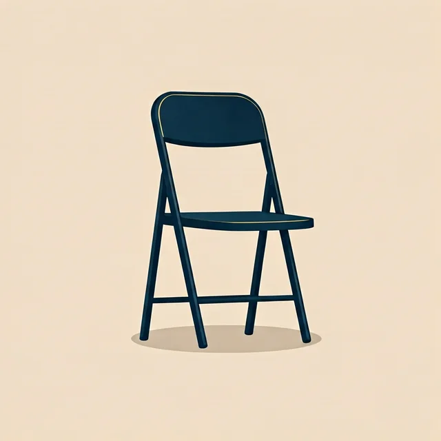 Chair - White - folding rental