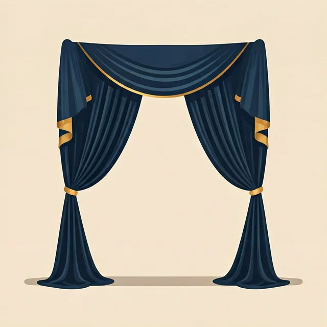 Draping 20x40 rental