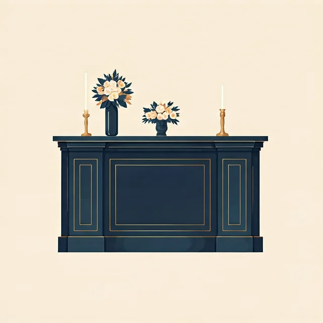 Entrance table set up rental