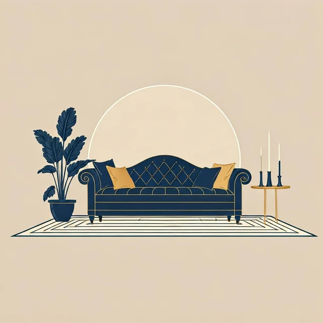 Lounge area set up rental