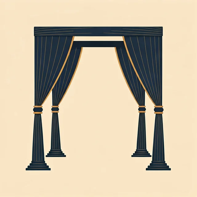 Mandap frame - wood - 10x10 rental