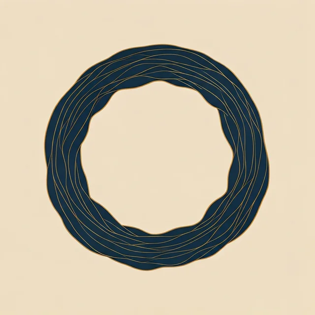 Round Flower frame rental